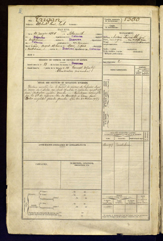 Trigan, Alphonse Louis Emile