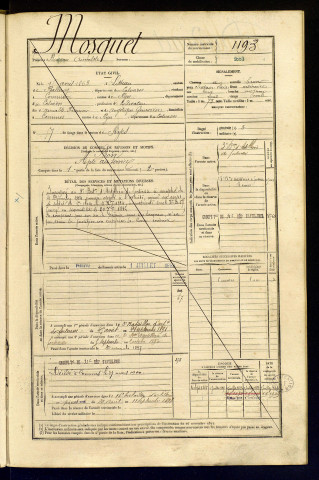 Mosquet, Bénoni Aimable