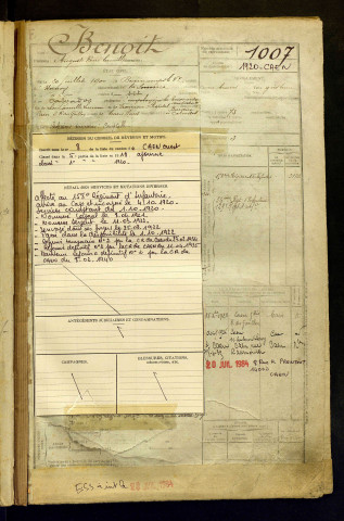 Benoit, Auguste René Camille