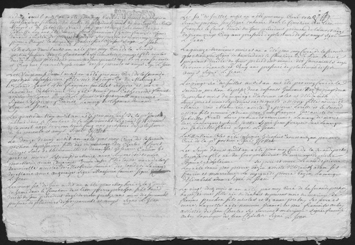 1716, avril-décembre 1717