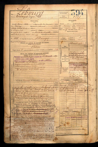 Lebourg, Robert Auguste Eugène Arthur