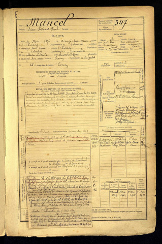 Mancel, Pierre Ferdinand Paul