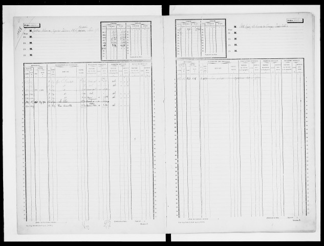 matrice cadastrale des propriétés non bâties, 1913-1963, 3e vol. (folios 999-1198)