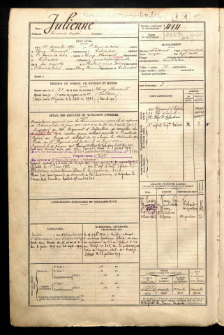 Julienne, Fernand André