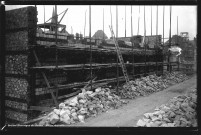 Chantier de construction entre la rue Aristide-Briand et la rue au Char (photos n°570, 1111, 1262 à 1265, 1267 et 1270)
