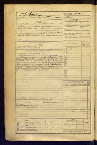 Le Petit, Maurice Charles Joseph