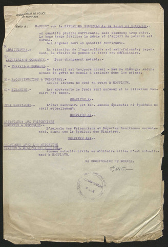 Octobre à décembre