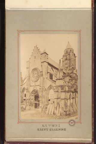 Eglise Saint-Etienne-le-Vieux, "le Vieux Saint-Etienne" (Caen), par Jean Nicolas Karren
