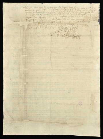 Lecture, publication et enregistrement de l'ordonnance du 29 avril 1560 pour garantir la sureté de la ville de Caen.
