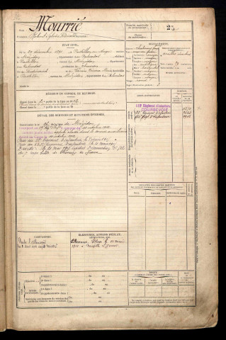 Mourrié, Robert Sylvère Ferdinand