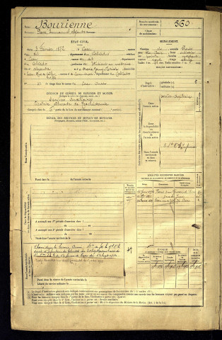 Bourienne, Pierre Emmanuel Alexandre