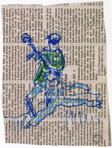 Les « parachutistes » (dessins n°144 à 154)