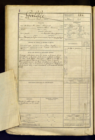 Galilée, François Paul