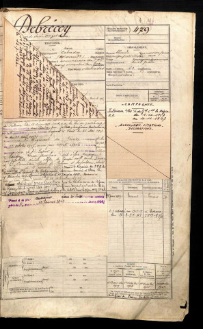 Debrécey, * Léon Georges