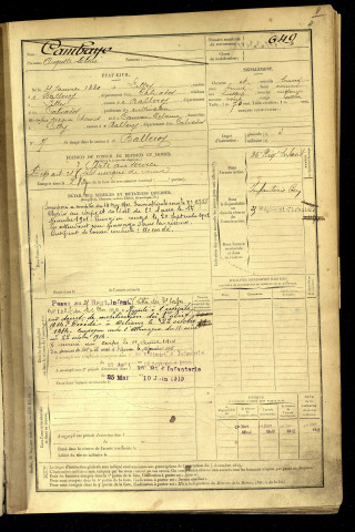 Cambaye, Auguste Désiré