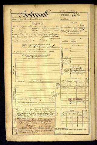 Surtainville, Henri André Auguste