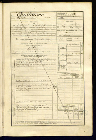 Guillaume dit Ballot, Charles Désiré Constant