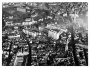 Vue aérienne du quartier des Quatrans, du Château et du quartier Saint-Pierre (photos n°222 et 223)