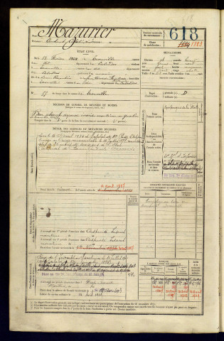 Mazurier, Constant Célestin Aimé