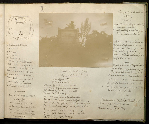 Soumont-Saint-Quentin : le tombeau de Marie-Joly et la chapelle du Mont-Joly (photos n°57 et 58)