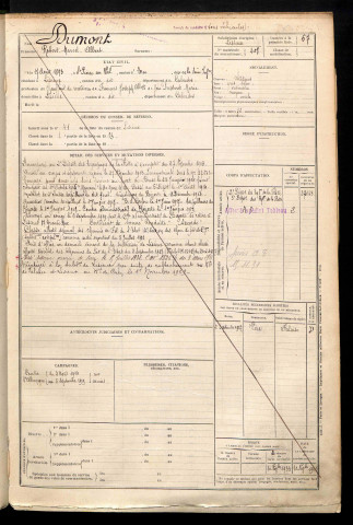 Dumont, Robert Marcel Albert