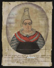 Portrait de Madame Anne Théophile Pelcot de Lisieux, par Pedemonte