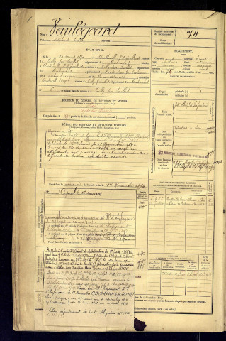 Vaulégeard, Alphonse Emile