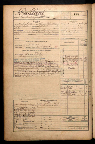 Caillard, Constant Auguste Frédéric