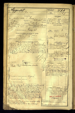 Legentil, Edmond Joachim Victor