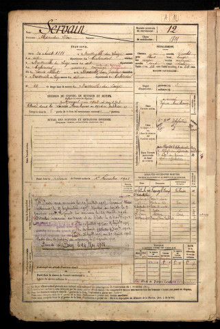 Servain, Alexandre Léon