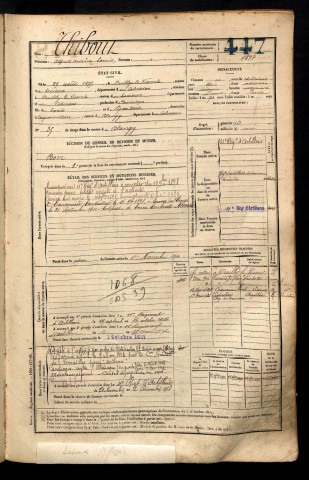 Thiboul, Alfred Arsène Louis