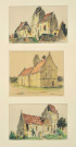 "Eglises de la plaine de Caen", Bourguébus, St-André-sur-Orne (Etavaux), Hubert-Folie, par Géo Lefèvre (Lefèvre, Georges Auguste Eugène, dit)
