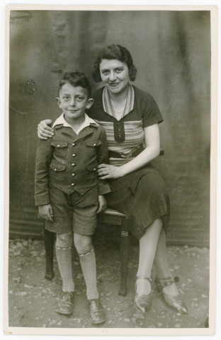 Photographies de Jules, Irma et Kurt Kramer, famille allemande réfugiée dans le Calvados en 1938 puis déportée
