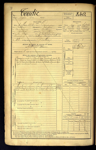 Toudic, Eugène Léon