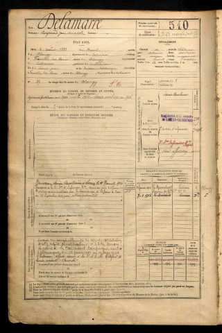 Delamarre, Raymond Jean Anatole