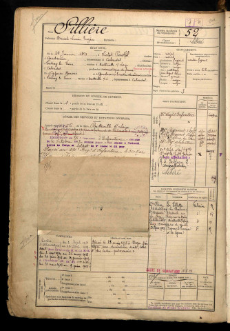 Sillière, Ernest Lucien Eugène