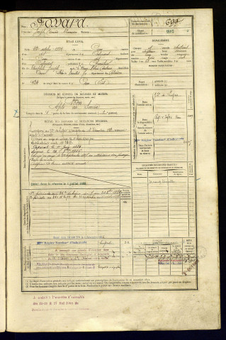 Fossard, Joseph Edmond Alexandre