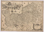 Carte de Normandie, par le géographie Christophe Tassin.
