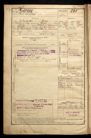 Harang, Charles Désiré Joseph