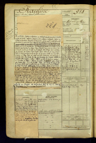 Rauline, André Marcel Arthur