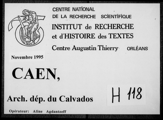 Table analytique du grand cartulaire