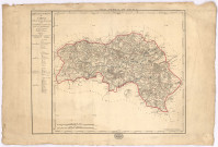 Carte du "département de l'Orne décrété le 25 janvier 1790.