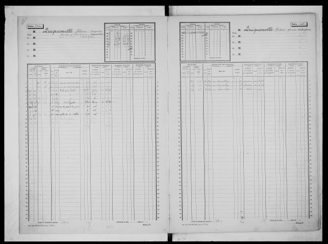 matrice cadastrale des propriétés non bâties, 1913-1936, 2e vol. (folios 501-996)