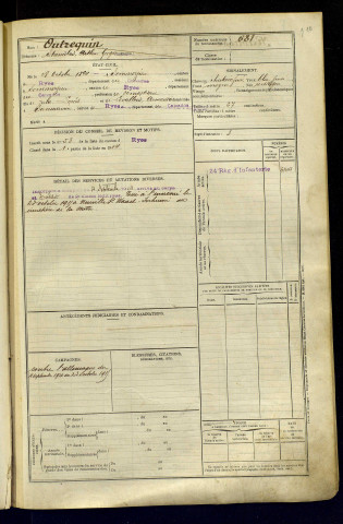Outrequin, Stanislas Arthur Georges
