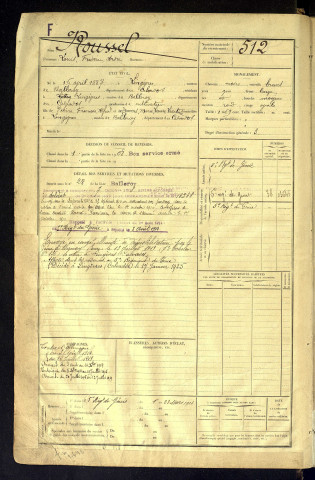 Roussel, Louis Frédéric André