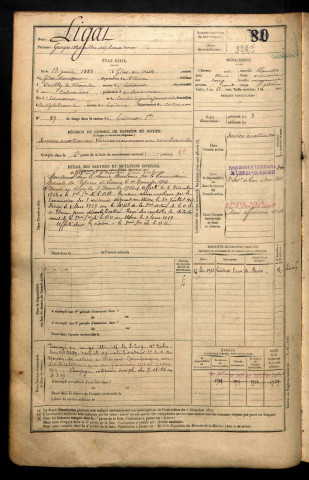 Ligat, Georges Alexandre Alphonse