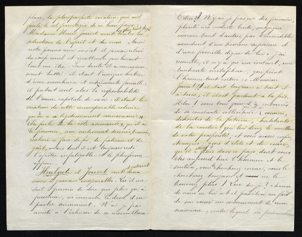 Famille Jouvet (décès d'Henri en 1878, tutelles de enfants de son fils Pierre décédé en 1883)