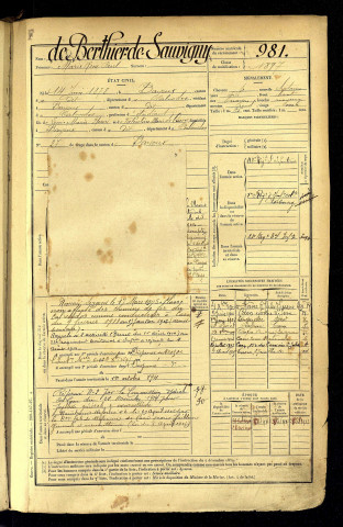 Berthier de Sauvigny de, Marie René Paul