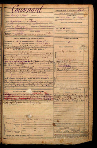 Cousinard, Henri Eugène Joseph