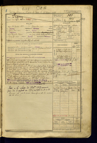 Pigny, René Pierre André Auguste